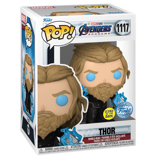 Avengers Endgame Thor With Thunder #1117 Pop Glow In The Dark Chase Version