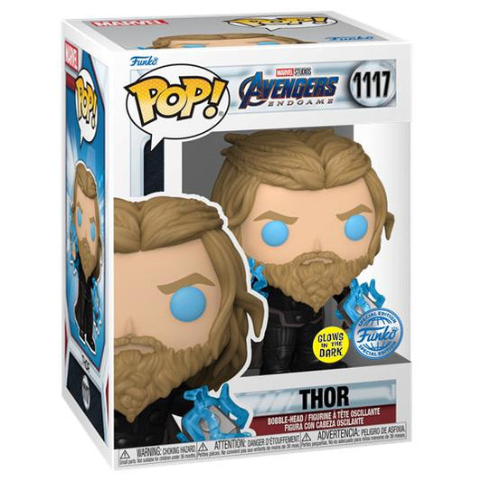 Avengers Endgame Thor With Thunder #1117 Pop Glow In The Dark Chase Version