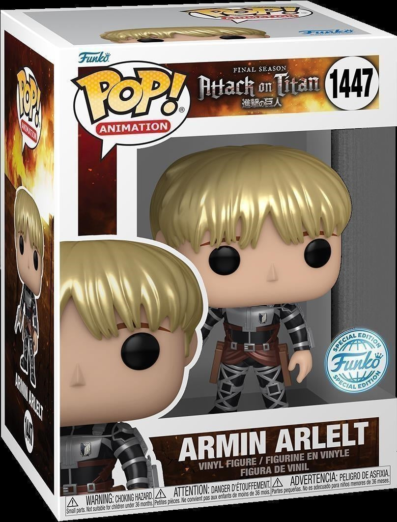 Attack Of Titan Armin Arlelt Special Ed. #1447 Pop