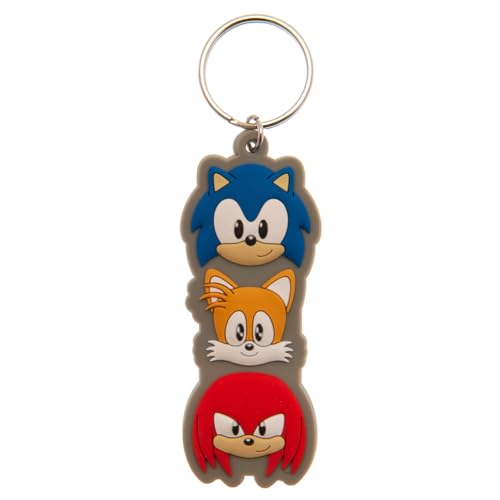 Sonic Hedghehog Rubber Keychain Portachiavi