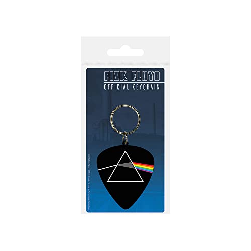 Pink Floyd Pick Rubber Keychain Portachiavi