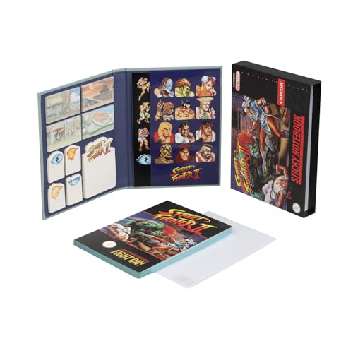 Street Fighter Ii Quaderno Premium A5 Con Stickers E Custodia