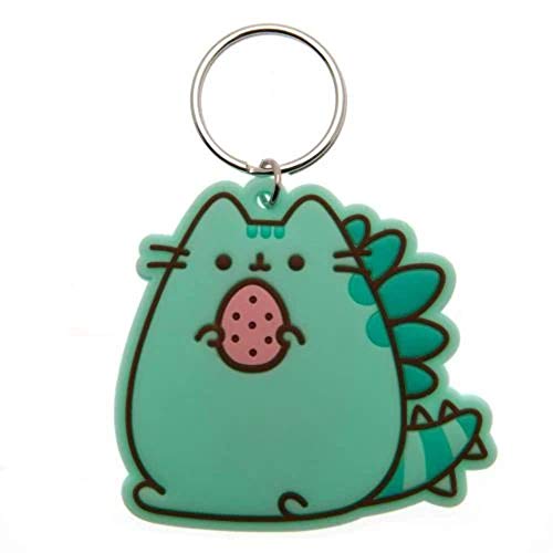 Pusheen Pusheenosaurus Rubber Keychain Portachiavi