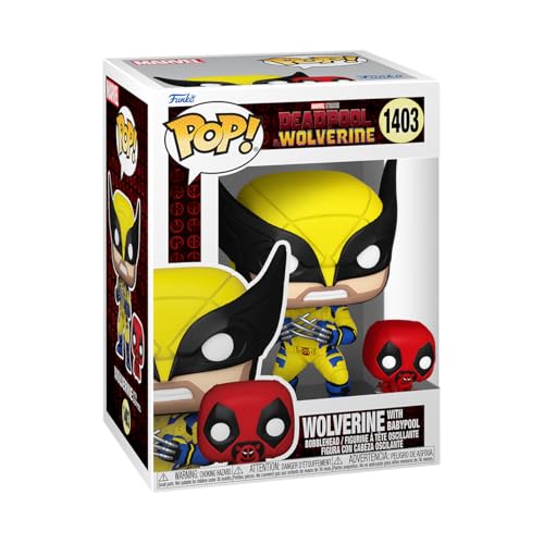 Deadpool E Wolverine: Wolverine With Babypool #1403 Pop