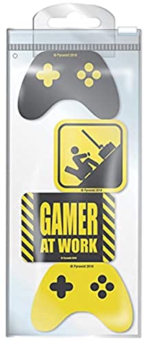 Gamer At Work Set Gomme Da Cancellare