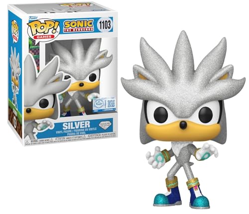 Sonic The Hedgehog - Silver The Hedgehog #1103 Diamond Pop