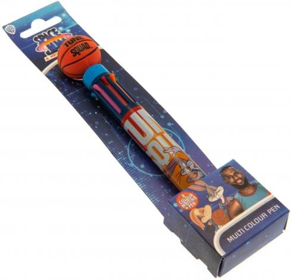 Space Jam 2 Penna 8 Colori Multicolour Pen