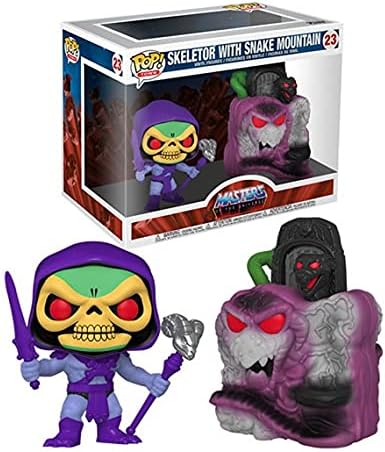 Masters Of The Universe Snake Mountain With Skeletor Pop