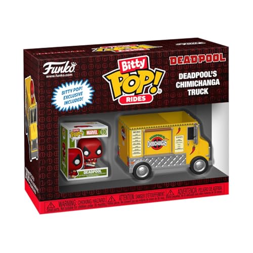 Deadpool With Chimichanga Truck Bitty Pop