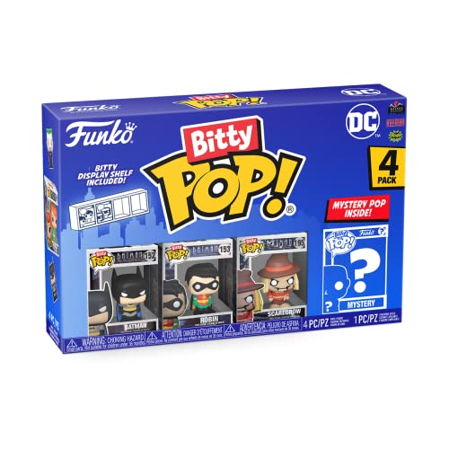 Dc Comics Batman Bitty Pop 4 Pack