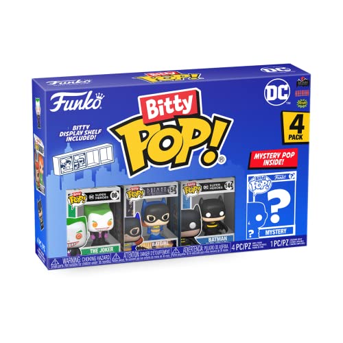 Dc Comics The Joker Bitty Pop 4 Pack