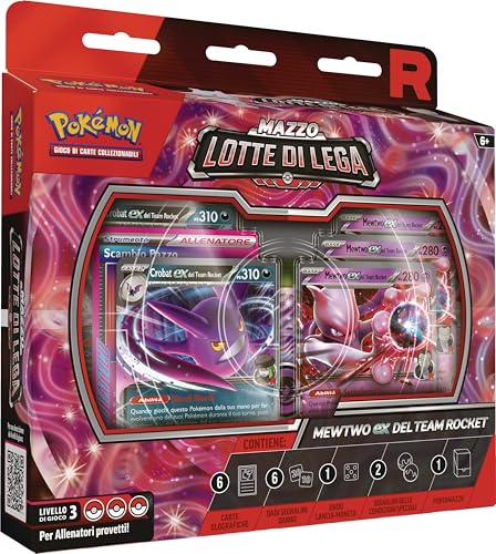Pokemon Mazzo Lotte Di Lega Mewtwo Ex Team Rocket