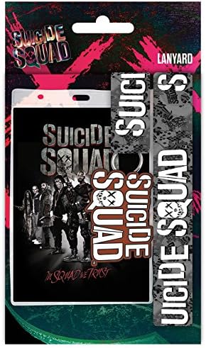 Suicide Squad Lanyard Squad Porta Badge