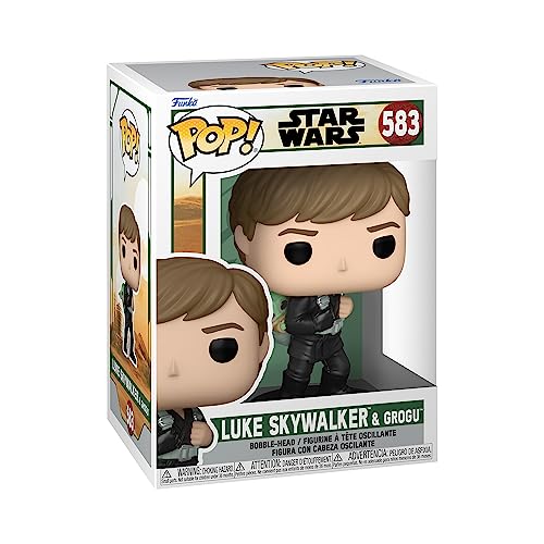 Star Wars Luke Skywalker E Grogu #583 Pop