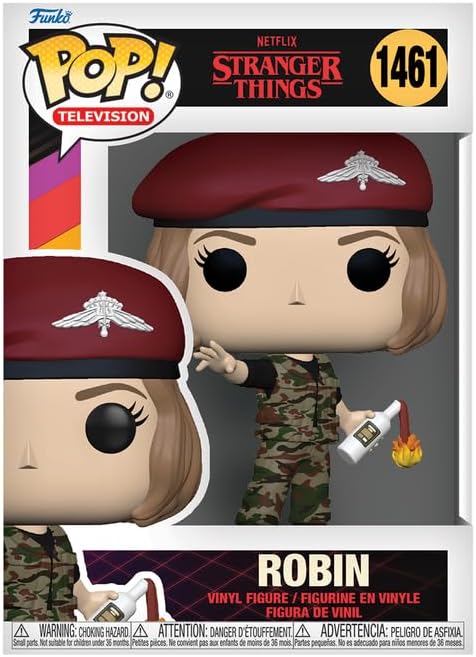 Stranger Things Hunter Robin With Cocktail Pop