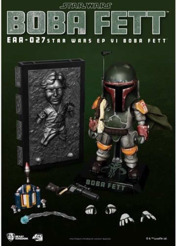 Star Wars Episodio Vi Boba Fett Egg Attack Figure