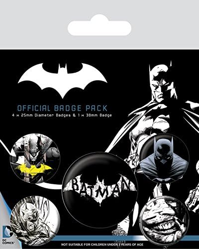 Batman Dark Badge Pack Set 5 Spille
