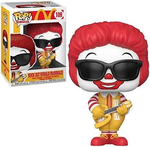 Mcdonald's Rock Out Ronald Mcdonald With Sunglasses #109 Pop