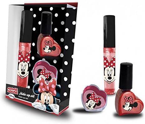 Minnie Gift Beauty 2 Lipgloss + 1 Smalto Cosmetica