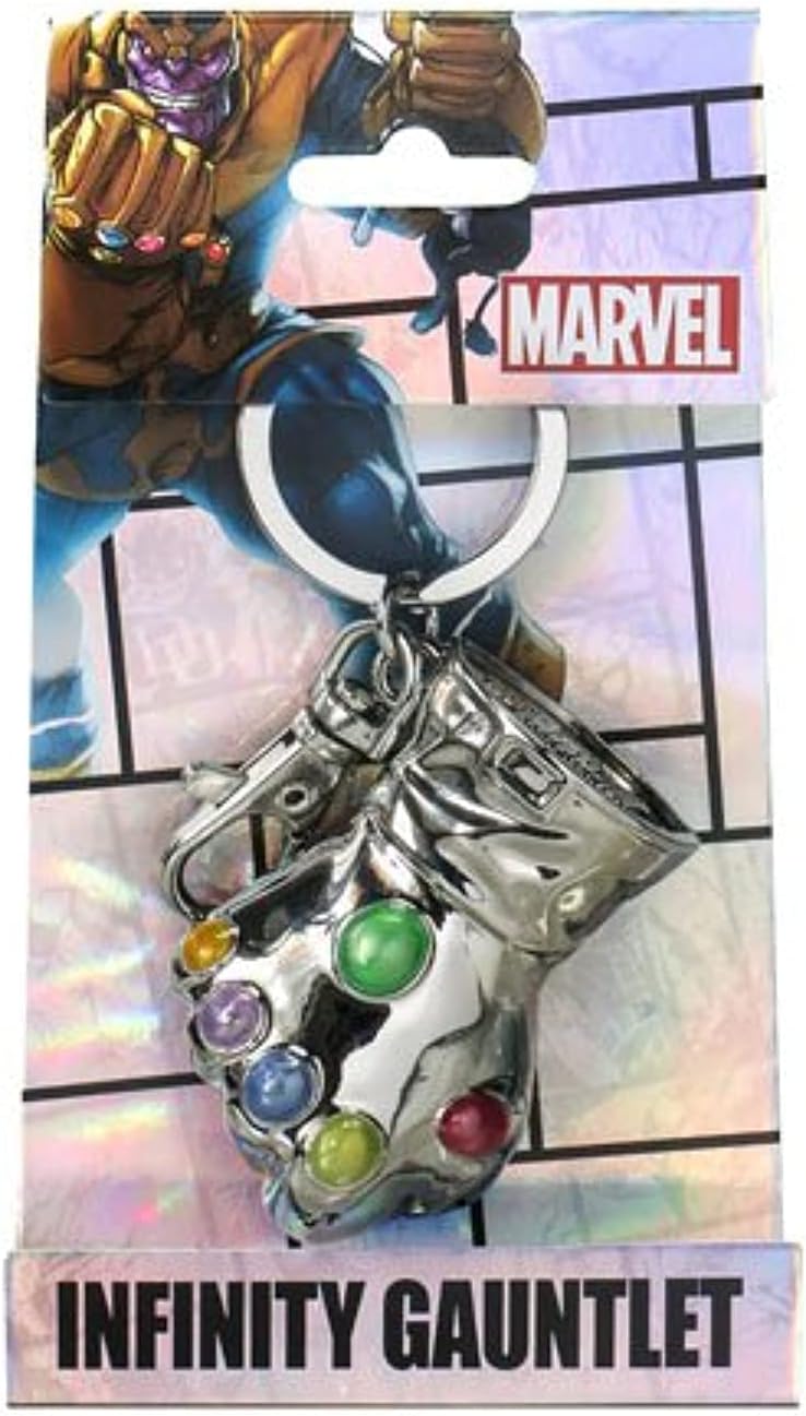 Thanos Glover Colored Pewter Keychain