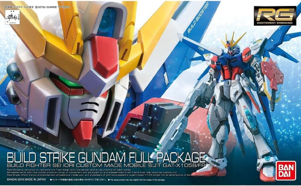 Rg Gundam Build Strike Full Package 1/144 Model Kit