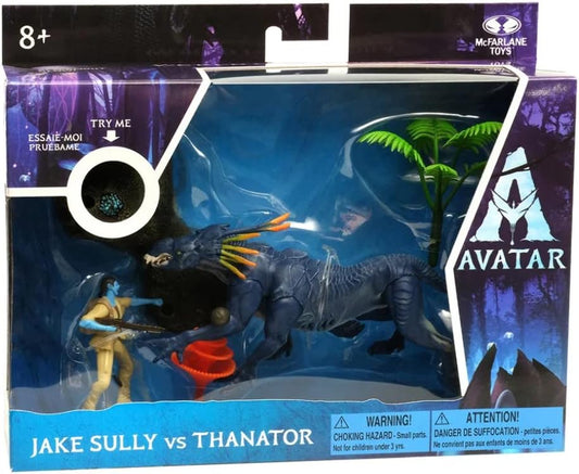 Avatar The Way Of Water Jake Vs Thanator Deluxe Medium Action Figure & Vehicle