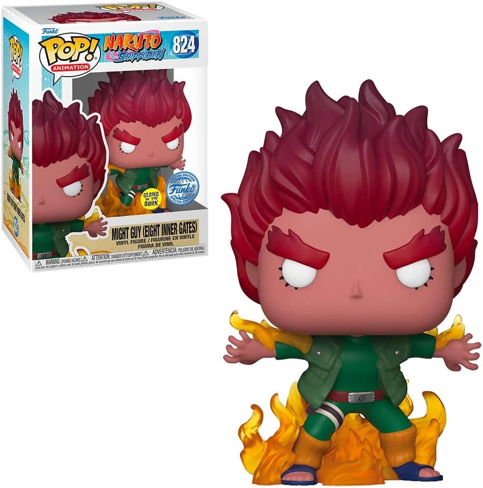 Naruto Might Guy (Eight Inner Gates) Glow In The Dark #824 Pop