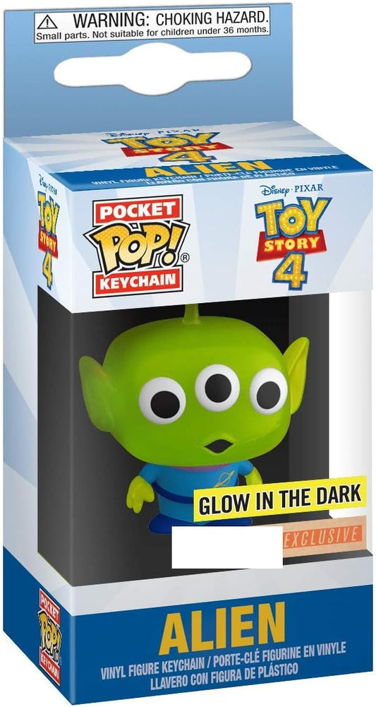 Toy Story Alien Glow In The Dark Pocket Pop Keychain