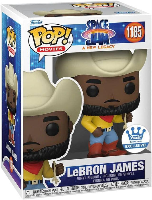 Space Jam 2 Lebron James Cowboy Funko Exclusive #1185 Pop