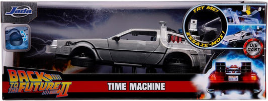 Back To The Future Ii Delorean Die Cast Model 1:24