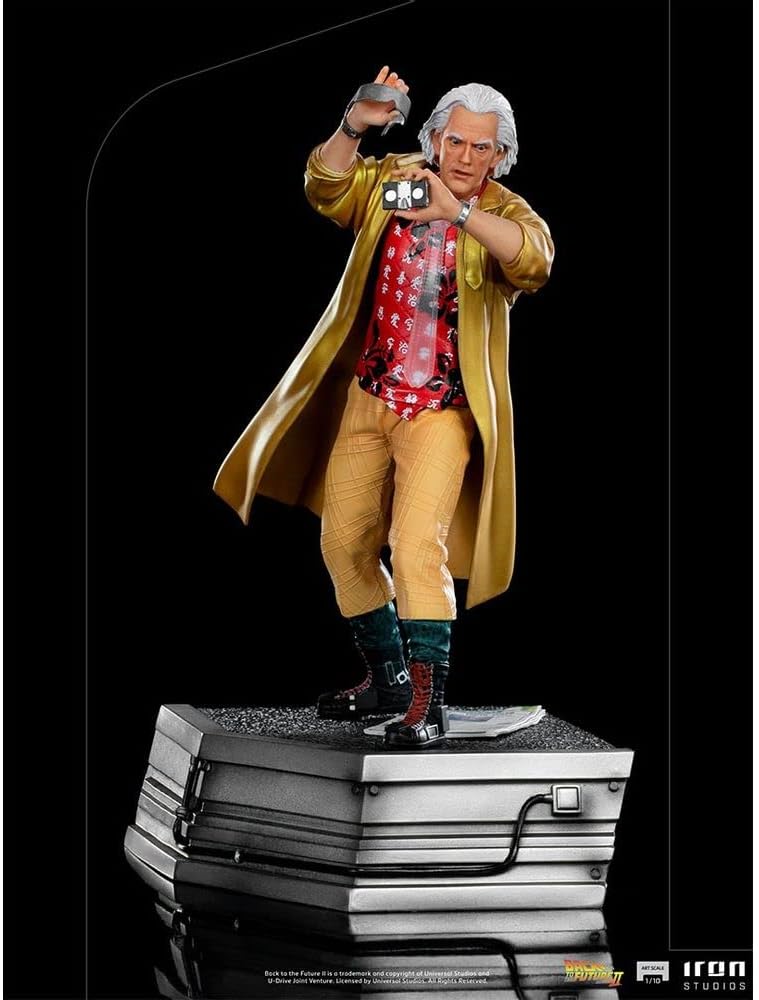 Back To The Future 2 Doc Brown In Alley 1/10 Art Statue