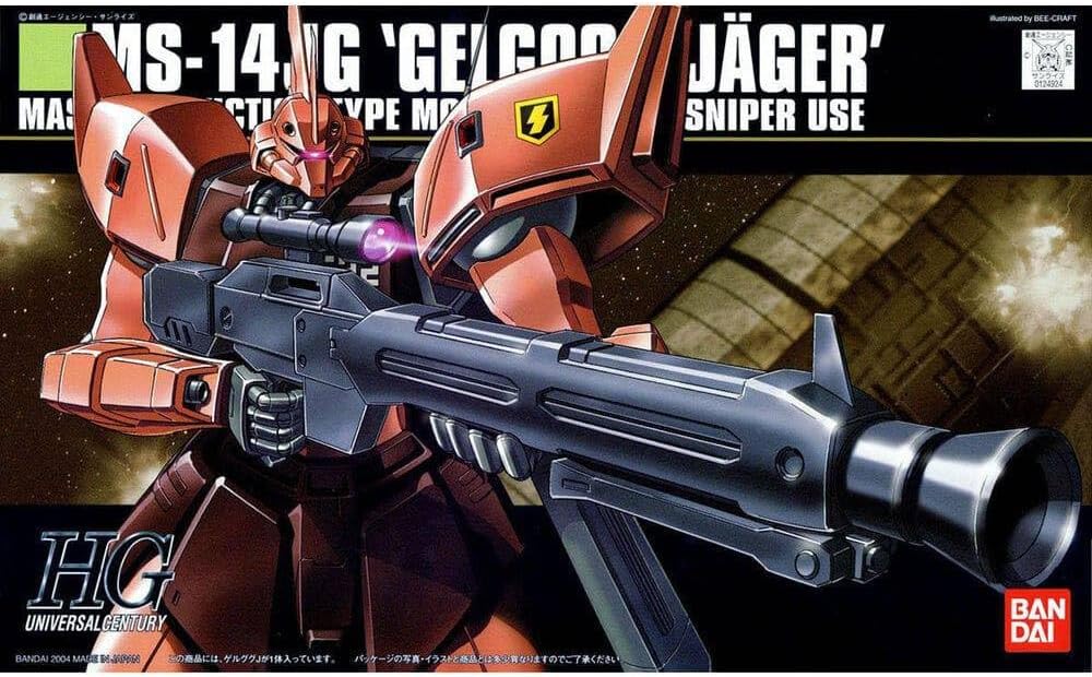 Hguc Gundam Ms-14jg Gelgoog Jager 1/144 Model Kit