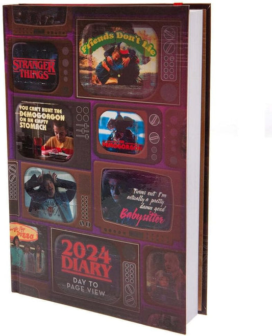 Stranger Things Diary 2024 Tv Session Notebook