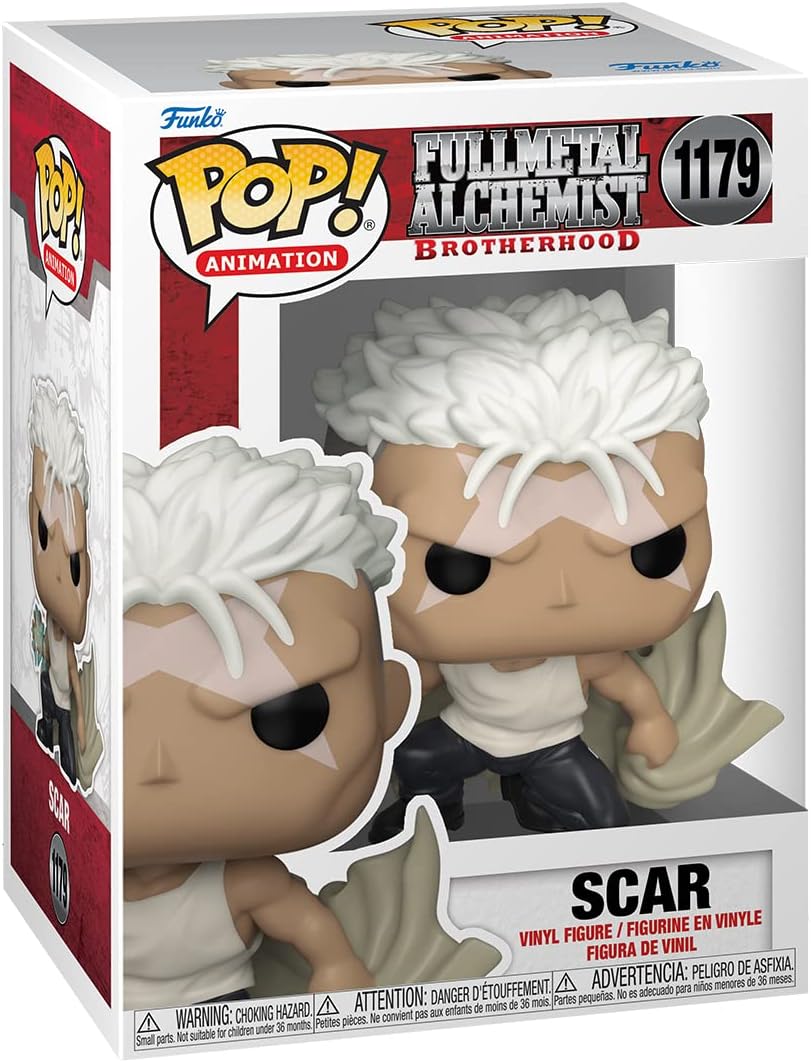 Fullmetal Alchemist Brotherhood Scar #1179 Pop