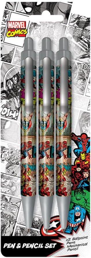 Marvel Comic Panels Pen & Pencil