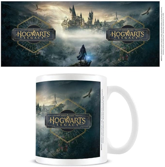 Hogwarts Legacy Cover White Mug