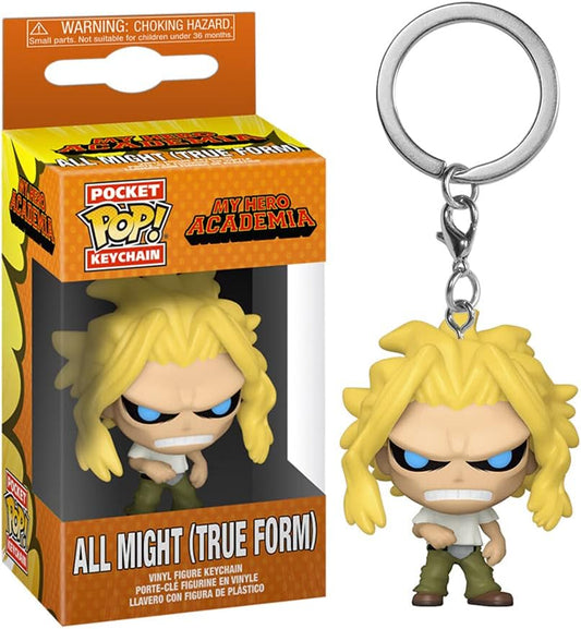 My Hero Academia All Might Weakened Pocket Pop Keychain