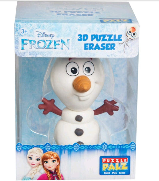 Disney Frozen Olaf 3d Puzzle Eraser Xl 9 X 12 Cm