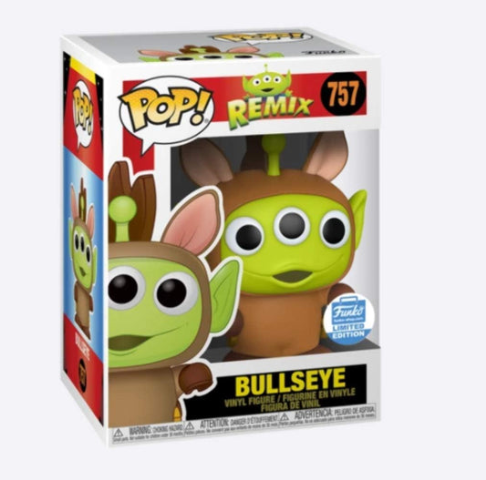 Pixar Alien Remix Bullseye Funko Shop Excl. Pop