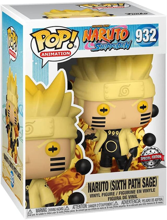 Naruto - Naruto Six Path Sage Gitd Glow In The Dark #932 Pop