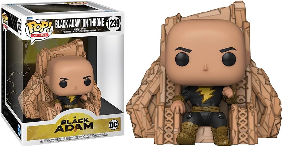 Black Adam - Black Adam On Throne #1239 Pop