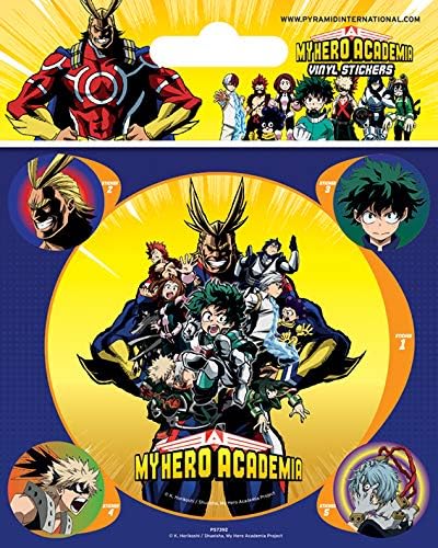 My Hero Academia Vinyl Stickers Pack