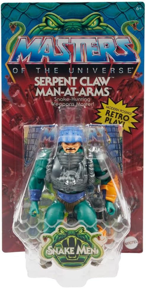 Masters Of The Universe Origins Serpent Claw Man At Arms Action Figure