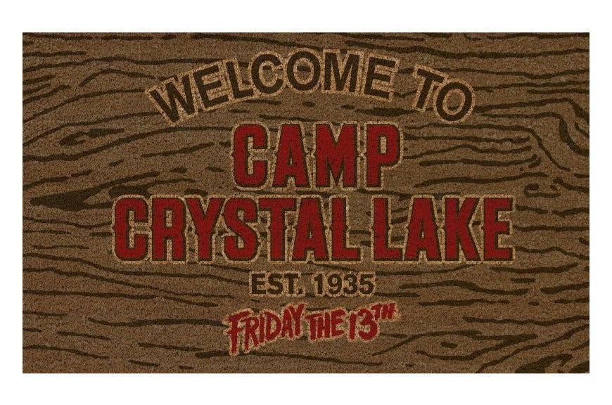 Friday The 13th Welcome To Camp Crystal Lake Zerbino Doormat 43x73 Cm