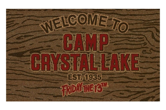 Friday The 13th Welcome To Camp Crystal Lake Zerbino Doormat 43x73 Cm