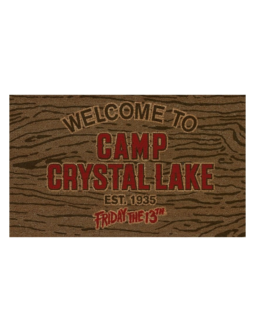 Friday The 13th Welcome To Camp Crystal Lake Zerbino Doormat 43x73 Cm