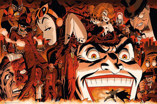 Batman Comic - Villains Poster 61 X 91,5 Cm