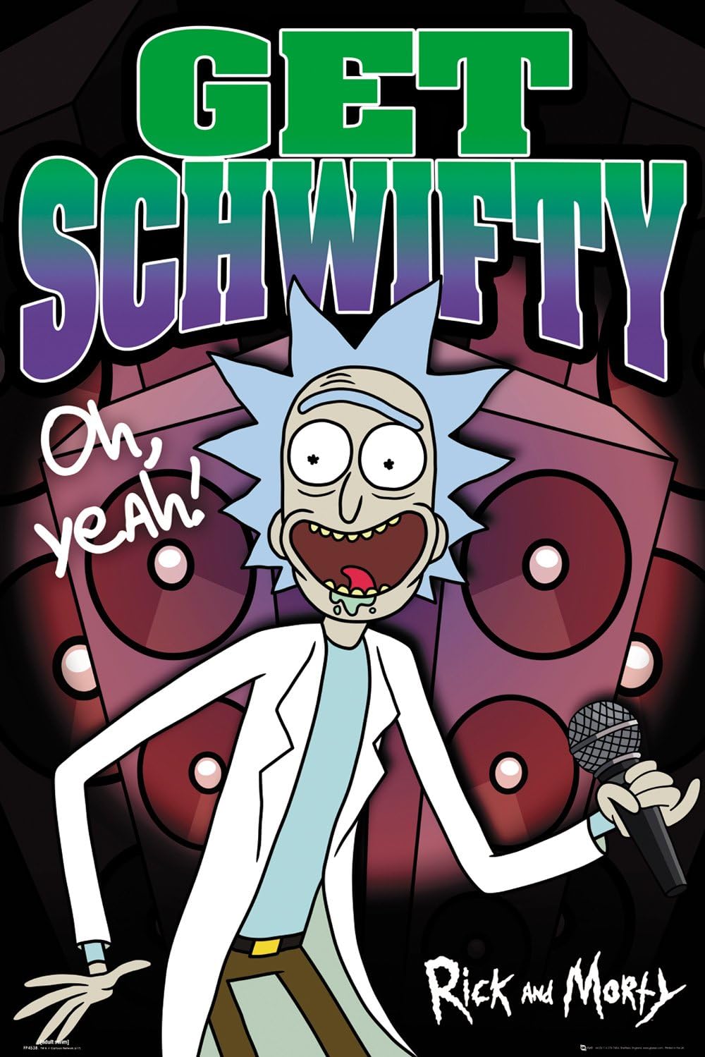 Rick And Morty: Schwifty Poster 61 X 91,5 Cm