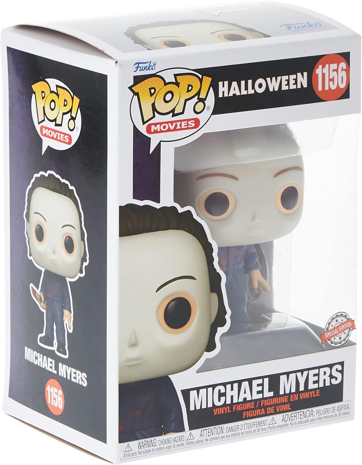 Halloween Michael Myers Blood Knife #1156 Pop Exclusive
