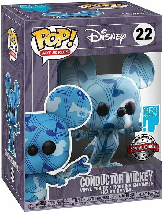 Disney Conductor Mickey Mouse Art Series Pop